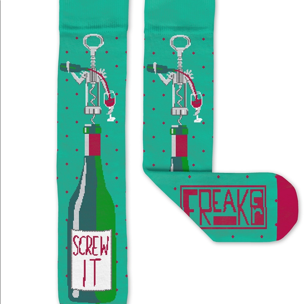 Freaker USA Boutique Designer Socks. Made In USA.